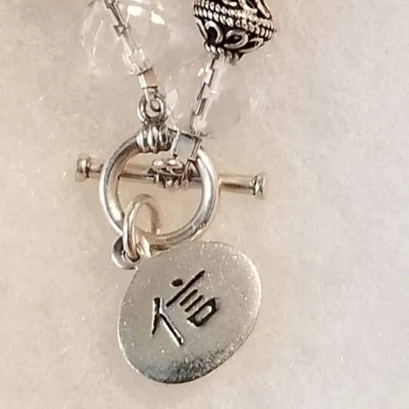 Silpada Sterling Silver "Faith" Bracelet - Picture 7 of 8